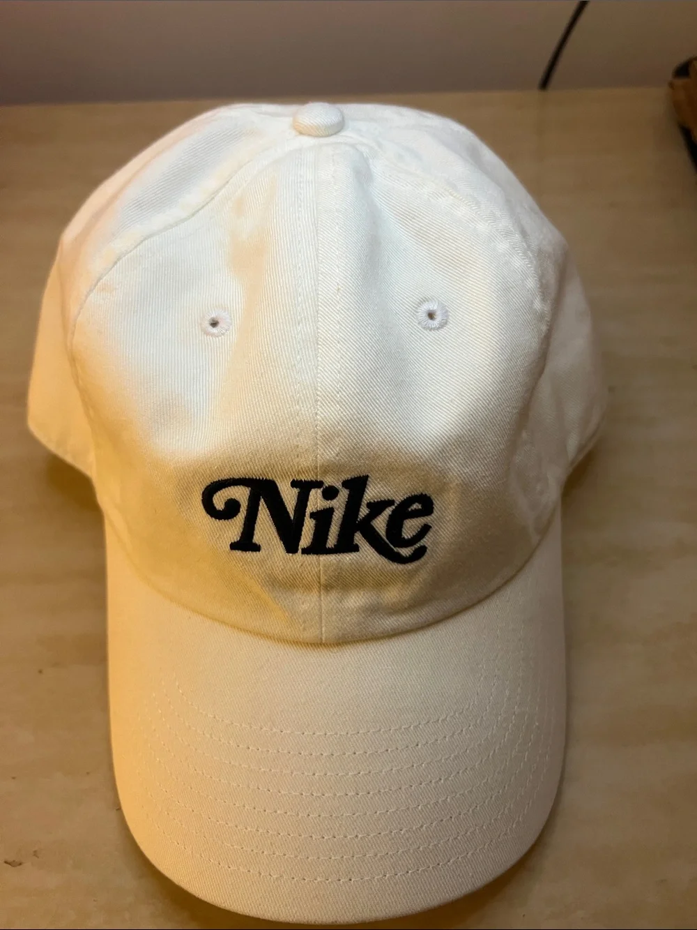 Nike Cap with Black Script Logo